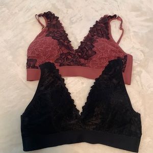Bralette pair. Vince Camuto. Super soft and padded.